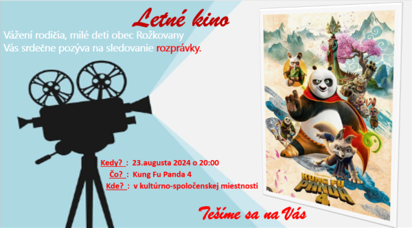 LETNÉ KINO 